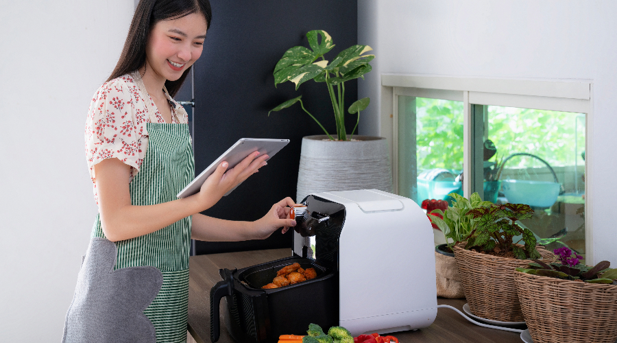 Consejos para cocinar de manera saludable con Freidora de Aire.